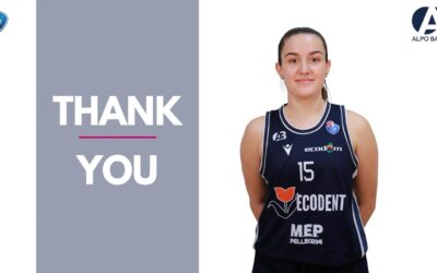 GRAZIE ELI – L’Ecodem Alpo Basket saluta Elisa Furlani